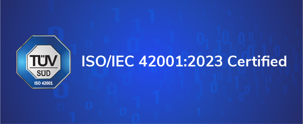 ISO 42001:2023 Certified, TÜV SÜD