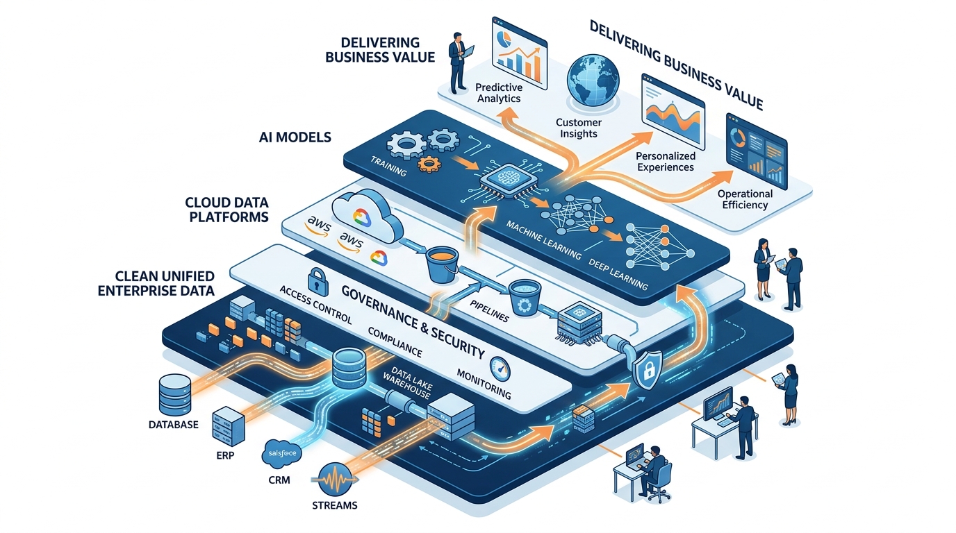 Enterprise Data Foundation Architecture for Scalable AI